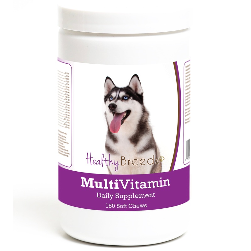 Siberian Husky Multivitamin Soft Chew for Dogs 180 Count
