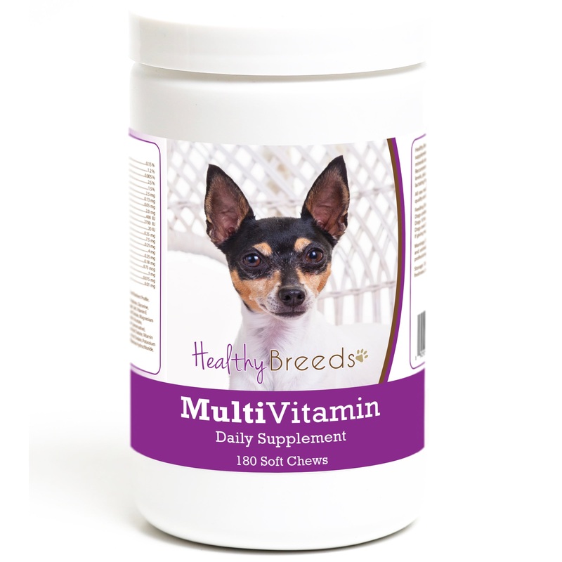 Toy Fox Terrier Multivitamin Soft Chew for Dogs 180 Count