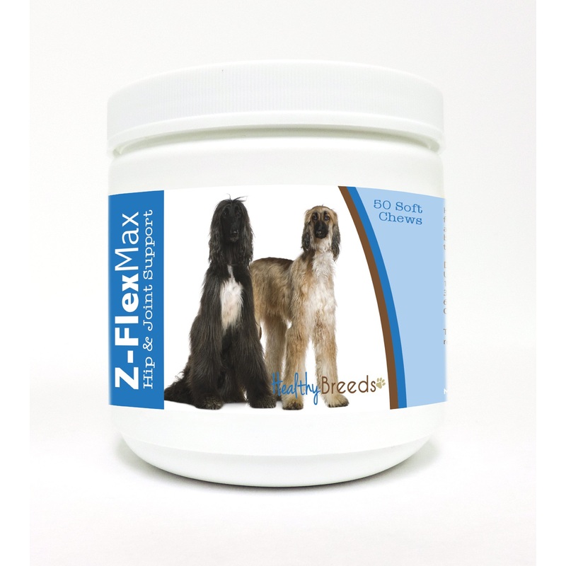 Afghan Hound Z-Flex Max Hip and Joint Soft Chews 50 Count