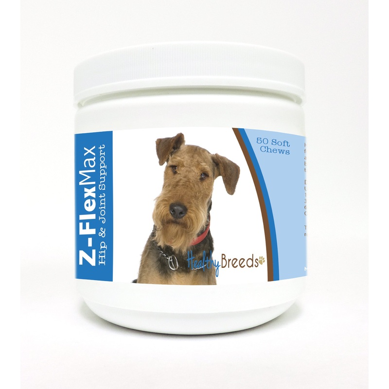 Airedale Terrier Z-Flex Max Hip and Joint Soft Chews 50 Count