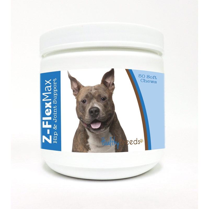 American Staffordshire Terrier Z-Flex Max Hip and Joint Soft Chews 50 Count