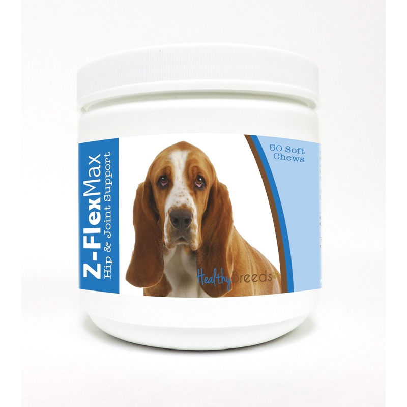 Basset Hound Z-Flex Max Hip and Joint Soft Chews 50 Count