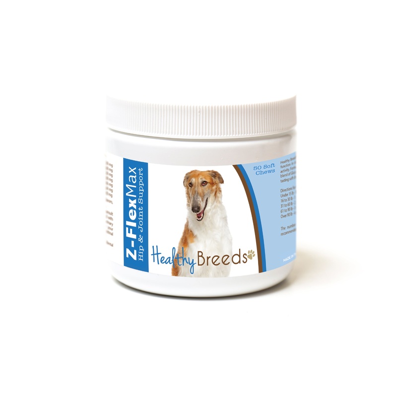 Borzois Z-Flex Max Hip and Joint Soft Chews 50 Count