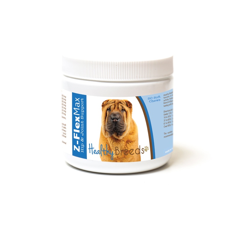 Chinese Shar Pei Z-Flex Max Hip and Joint Soft Chews 50 Count