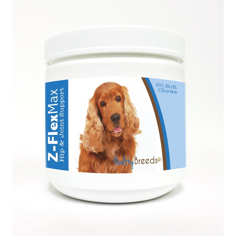 Cocker Spaniel Z-Flex Max Hip and Joint Soft Chews 50 Count
