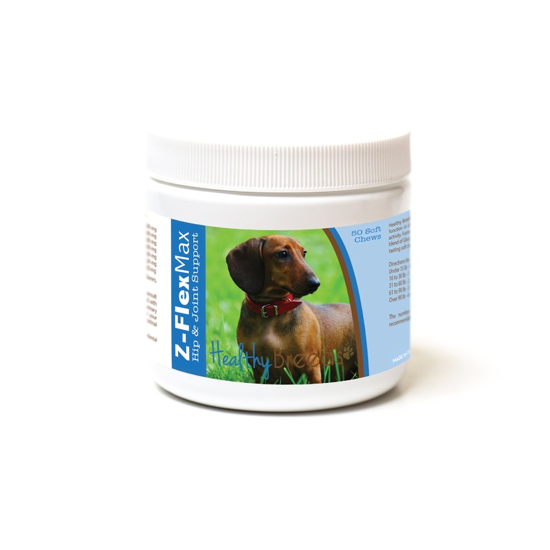 Dachshund Z-Flex Max Hip and Joint Soft Chews 50 Count