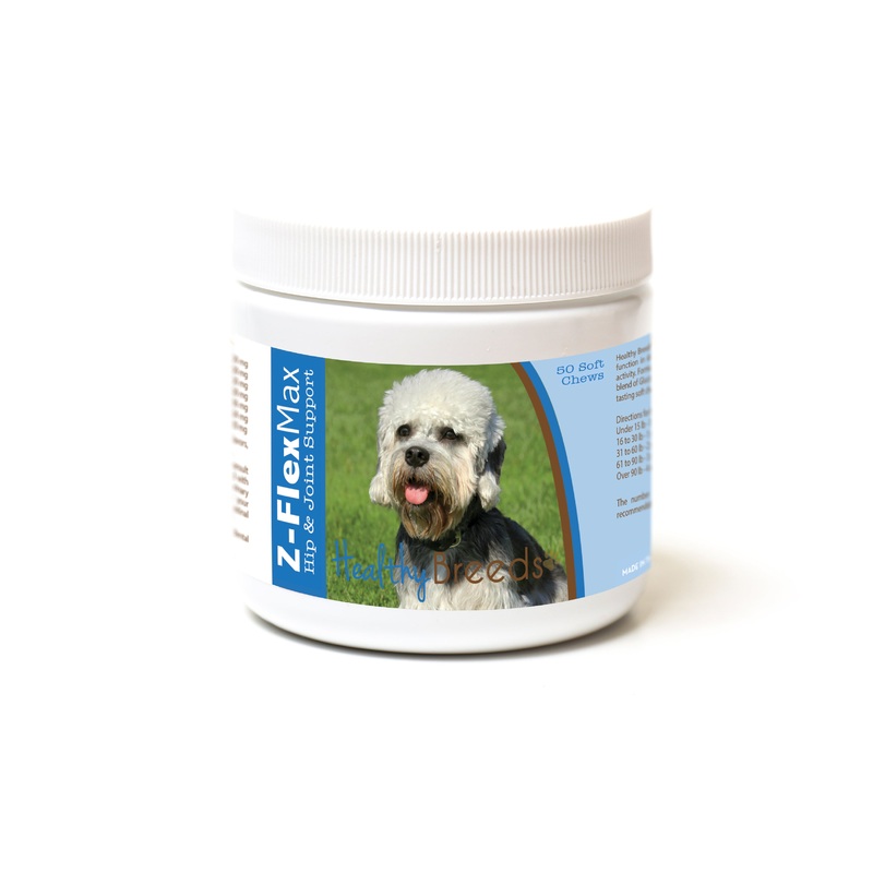 Dandie Dinmont Terrier Z-Flex Max Hip and Joint Soft Chews 50 Count