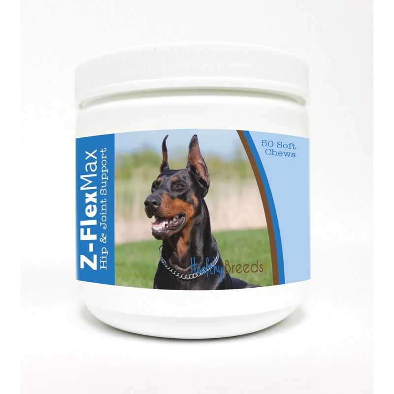 Doberman Pinscher Z-Flex Max Hip and Joint Soft Chews 50 Count