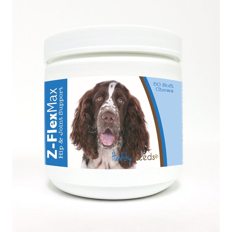 English Springer Spaniel Z-Flex Max Hip and Joint Soft Chews 50 Count