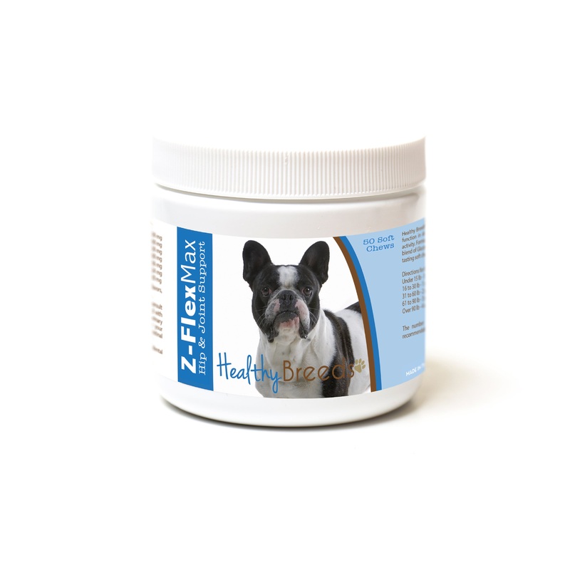 French Bulldog Z-Flex Max Hip and Joint Soft Chews 50 Count