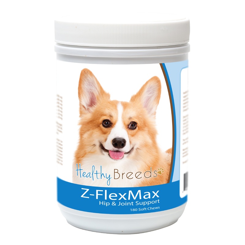 Pembroke Welsh Corgi Z-Flex Max Dog Hip and Joint Support 180 Count