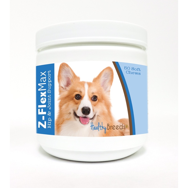 Pembroke Welsh Corgi Z-Flex Max Hip and Joint Soft Chews 50 Count