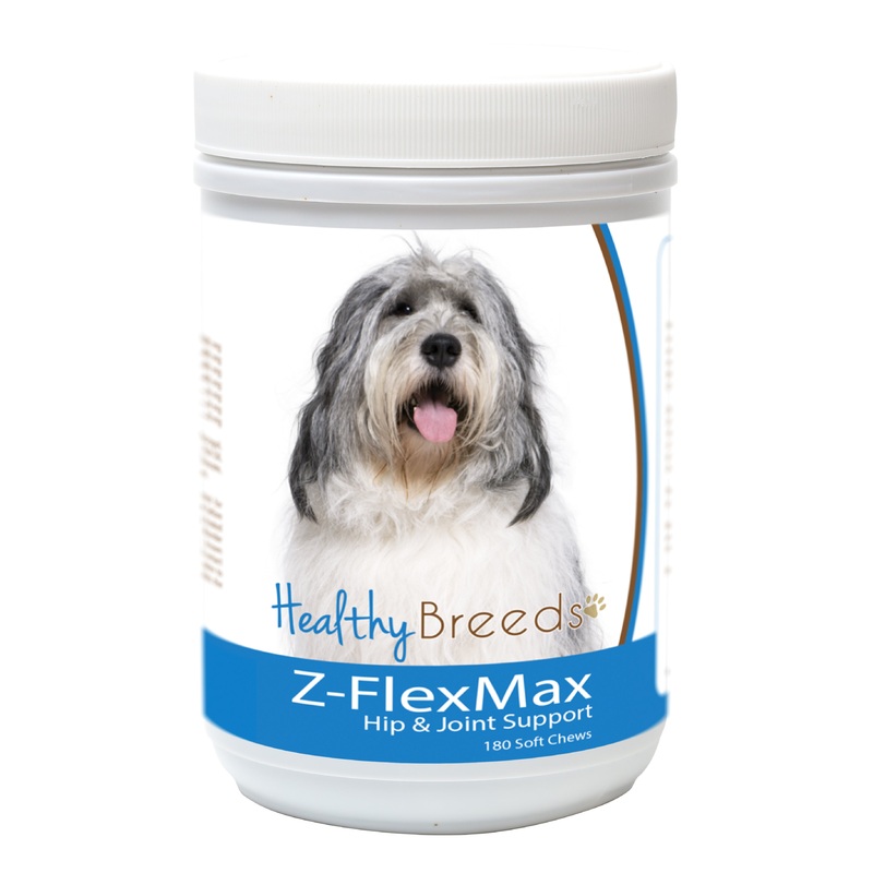 Polish Lowland Sheepdog Z-Flex Max Dog Hip and Joint Support 180 Count