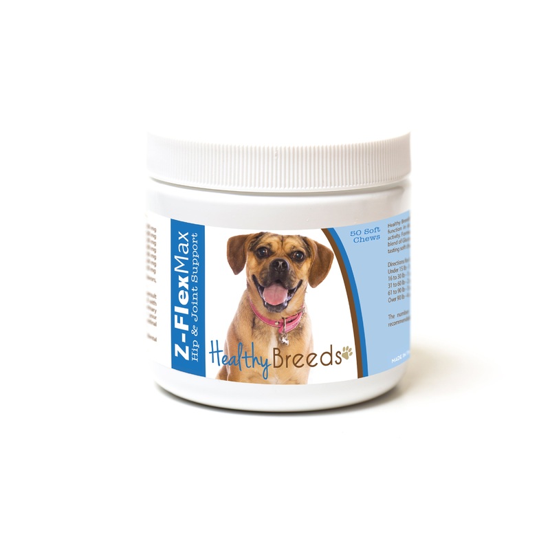 Puggle Z-Flex Max Hip and Joint Soft Chews 50 Count