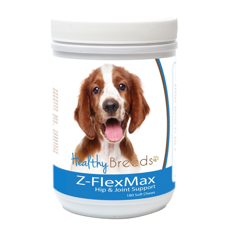 Welsh Springer Spaniel Z-Flex Max Dog Hip and Joint Support 180 Count