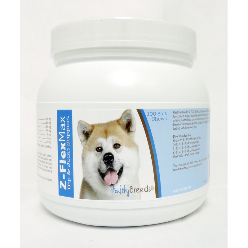 Akita Z-Flex Max Hip & Joint Soft Chews 100 Count