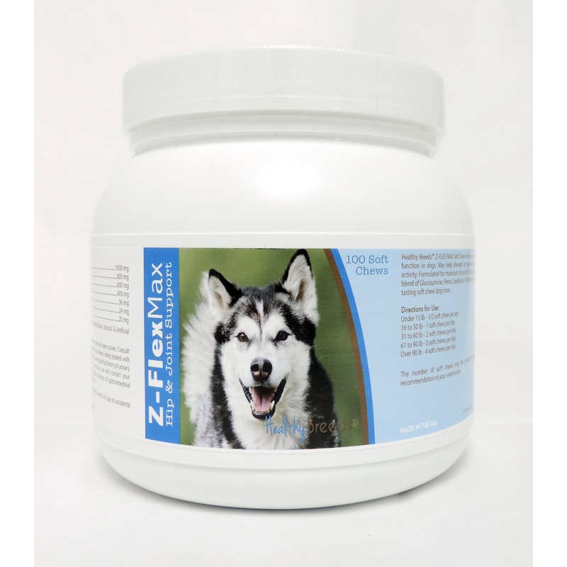 Alaskan Malamute Z-Flex Max Hip & Joint Soft Chews 100 Count