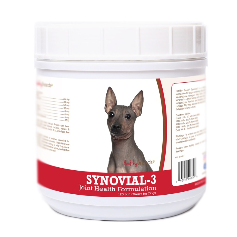 AmericanHairlessTerrier Synovial-3 Joint Health Formulation Soft Chews 120 Count