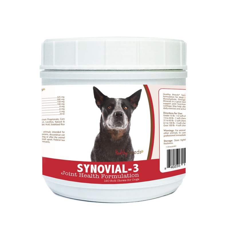 Australian Cattle Dog Synovial-3 Joint Health Formulation Soft Chews 120 Count