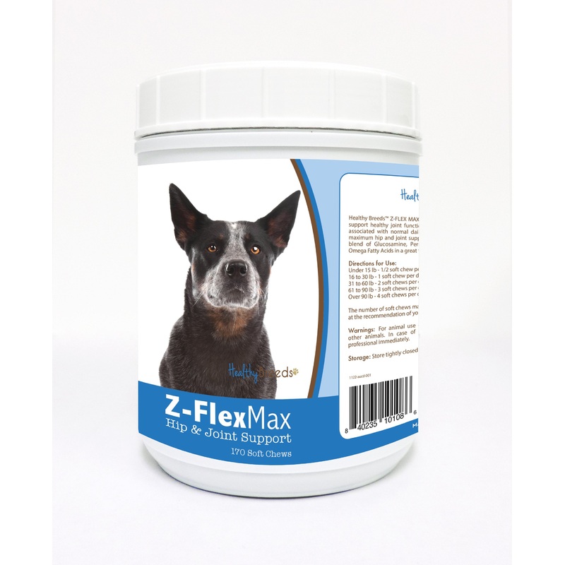 Australian Cattle Dog Z-Flex Max Hip and Joint Soft Chews 170 Count