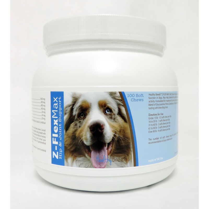 Australian Shepherd Z-Flex Max Hip & Joint Soft Chews 100 Count