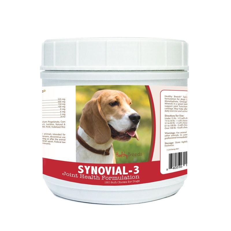 Beagle Synovial-3 Joint Health Formulation Soft Chews 120 Count