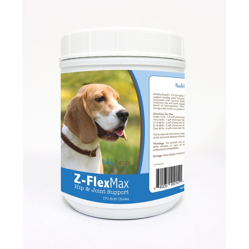 Beagle Z-Flex Max Hip and Joint Soft Chews 170 Count
