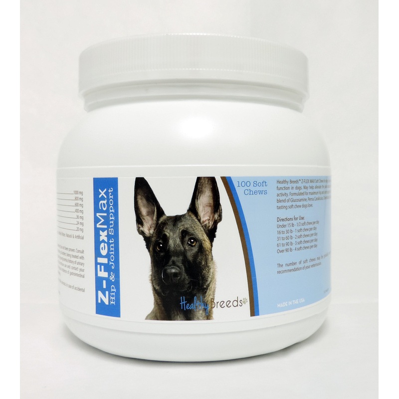 Belgian Malinois Z-Flex Max Hip & Joint Soft Chews 100 Count