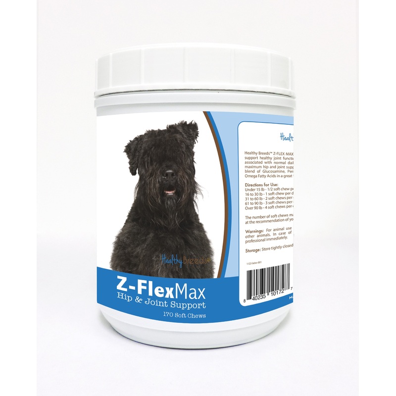 Bouvier des Flandres Z-Flex Max Hip and Joint Soft Chews 170 Count