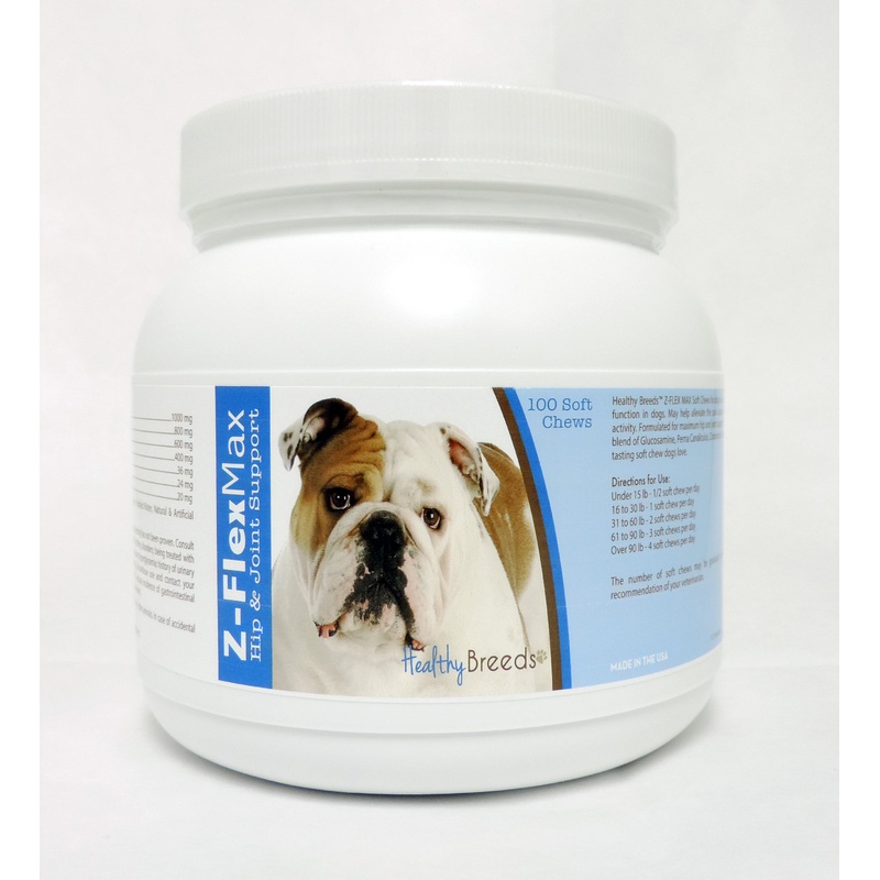 Bulldog Z-Flex Max Hip & Joint Soft Chews 100 Count