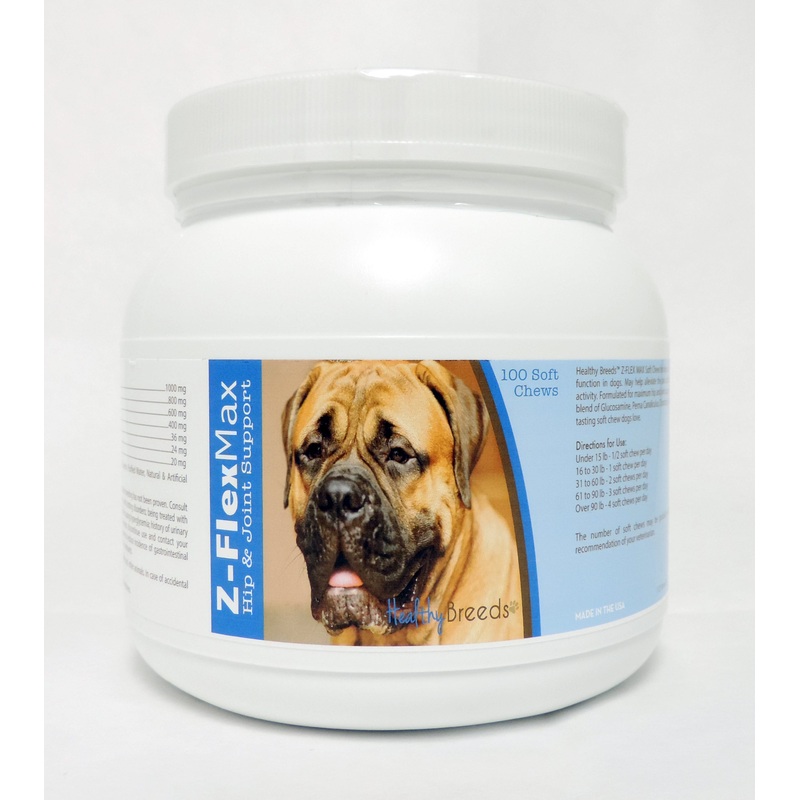 Bullmastiff Z-Flex Max Hip & Joint Soft Chews 100 Count