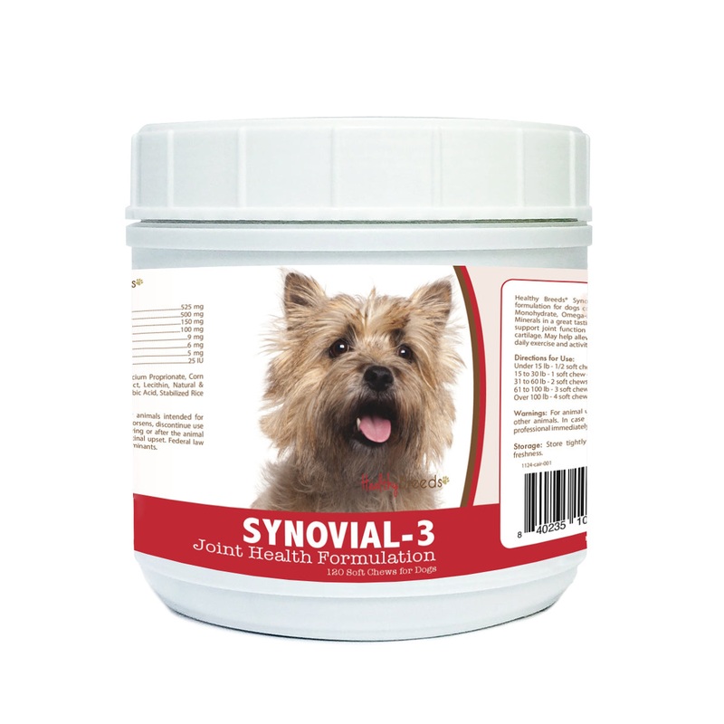 Cairn Terrier Synovial-3 Joint Health Formulation Soft Chews 120 Count