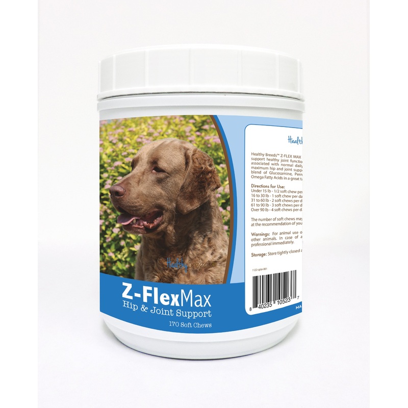Chesapeake Bay Retriever Z-Flex Max Hip and Joint Soft Chews 170 Count