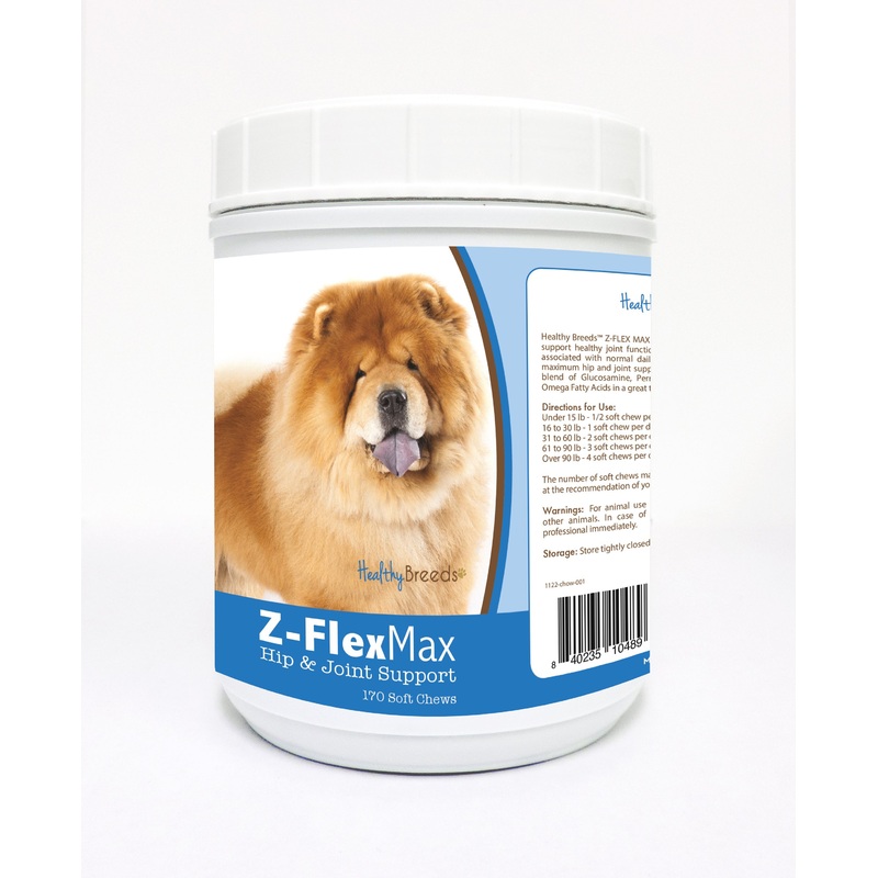 Chow Chow Z-Flex Max Hip and Joint Soft Chews 170 Count