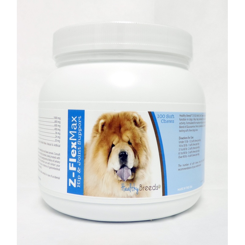 Chow Chow Z-Flex Max Hip & Joint Soft Chews 100 Count