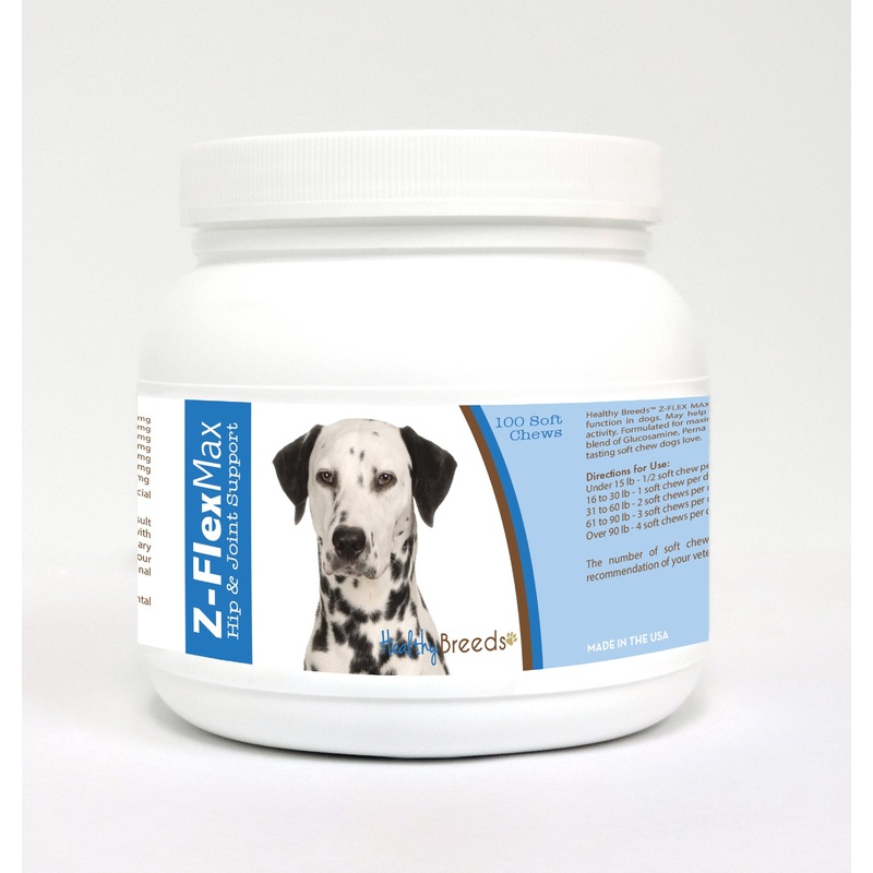Dalmatian Z-Flex Max Hip & Joint Soft Chews 100 Count
