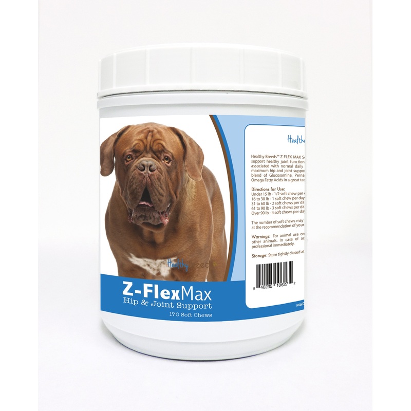Dogue de Bordeaux Z-Flex Max Hip and Joint Soft Chews 170 Count