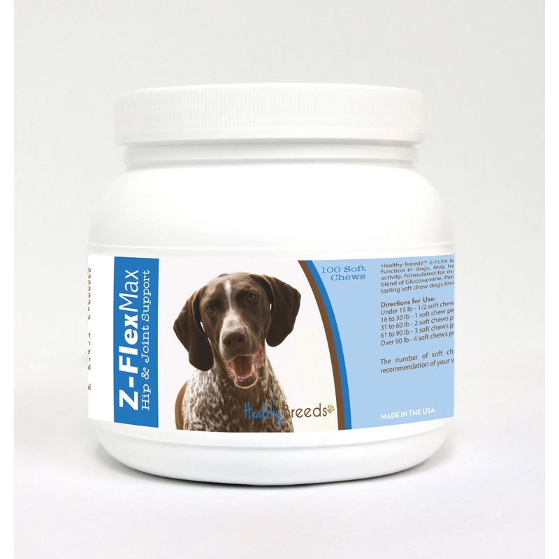 German Shorthaired Pointer Z-Flex Max Hip & Joint Soft Chews 100 Count