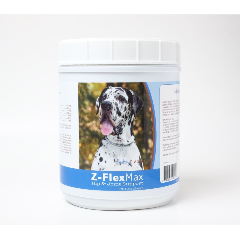 Great Dane Z-Flex Max Hip and Joint Soft Chews 170 Count