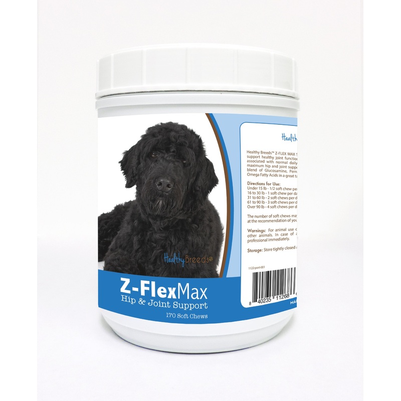 Portuguese Water Dog Z-Flex Max Hip and Joint Soft Chews 170 Count
