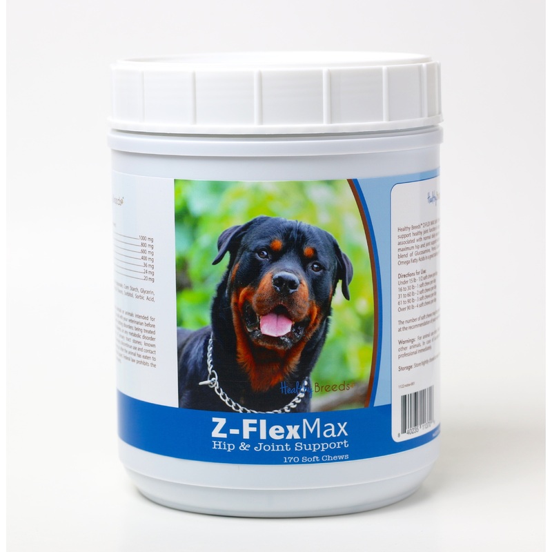 Rottweiler Z-Flex Max Hip and Joint Soft Chews 170 Count