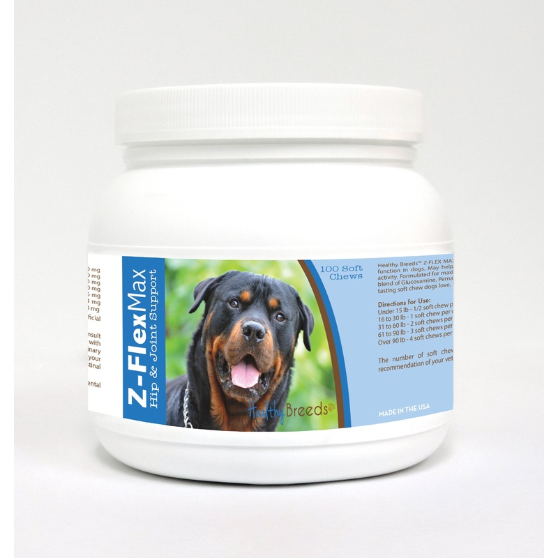 Rottweiler Z-Flex Max Hip & Joint Soft Chews 100 Count