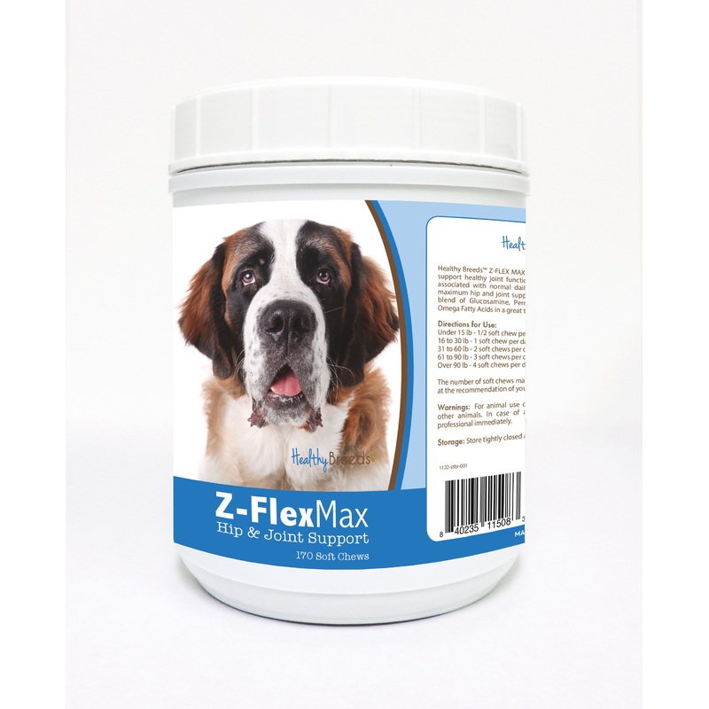 Saint Bernard Z-Flex Max Hip and Joint Soft Chews 170 Count