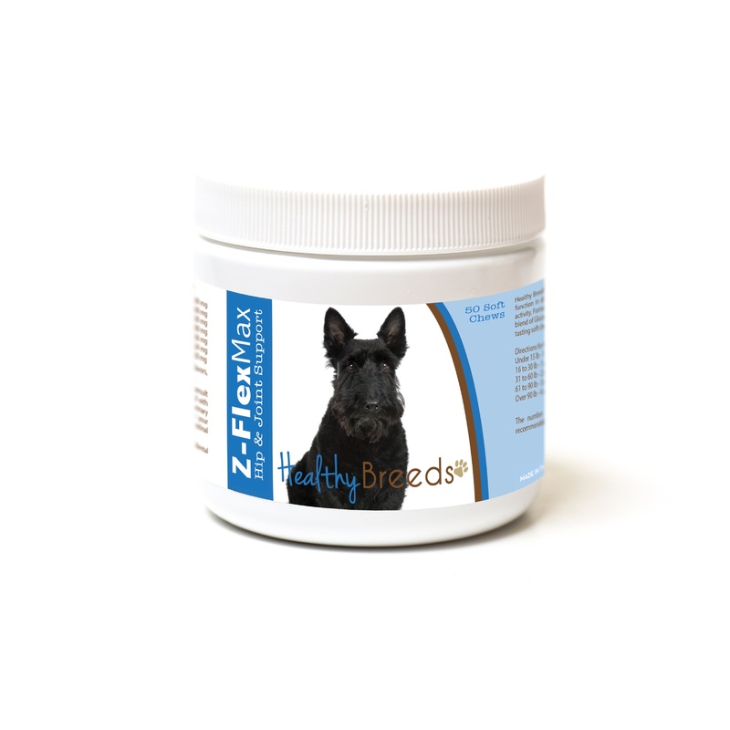 Scottish Terrier Z-Flex Max Hip and Joint Soft Chews 50 Count