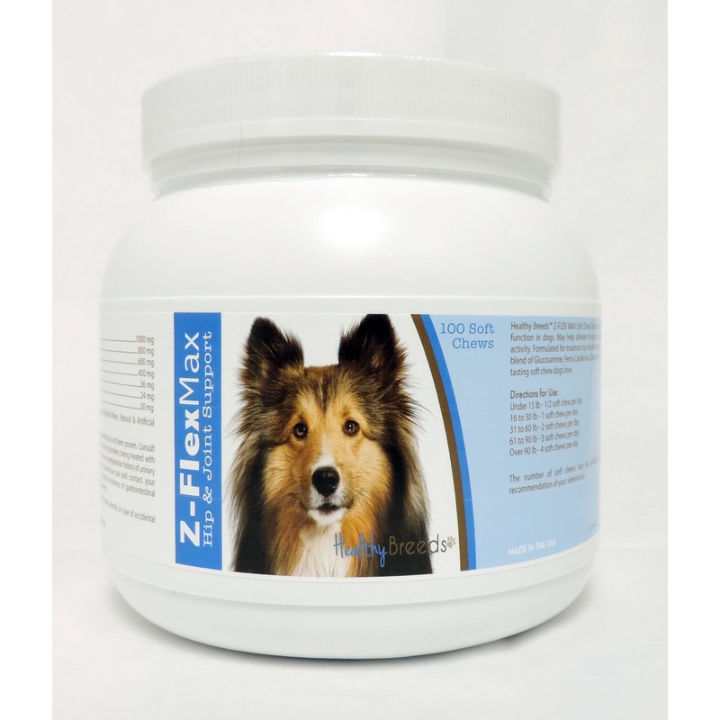 Shetland Sheepdog Z-Flex Max Hip & Joint Soft Chews 100 Count