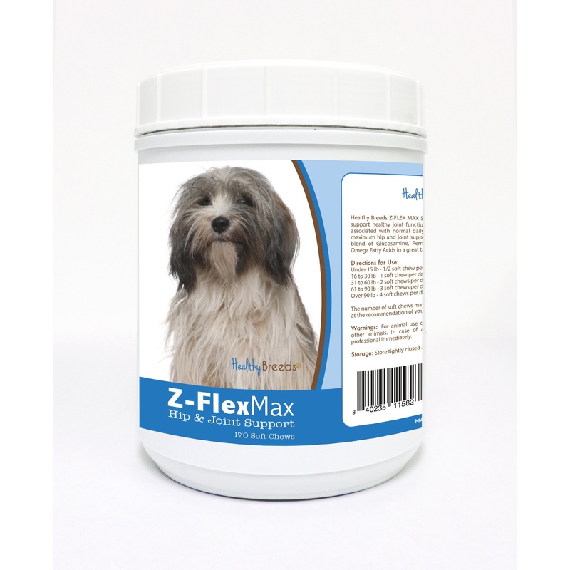Tibetan Terrier Z-Flex Max Hip and Joint Soft Chews 170 Count