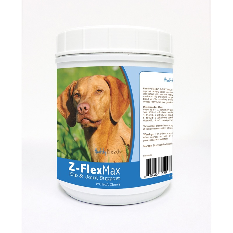 Vizsla Z-Flex Max Hip and Joint Soft Chews 170 Count