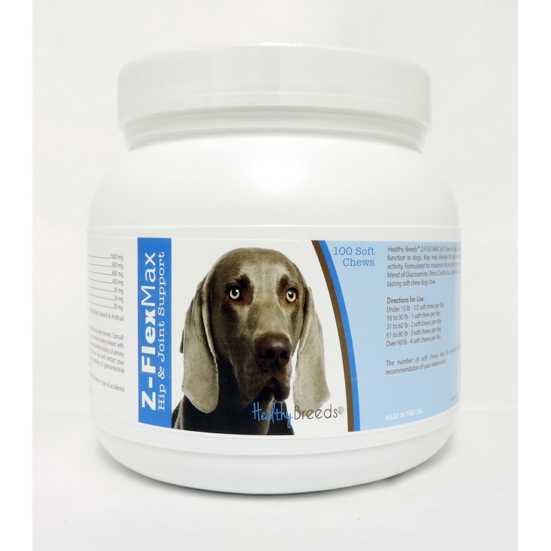 Weimaraner Z-Flex Max Hip & Joint Soft Chews 100 Count