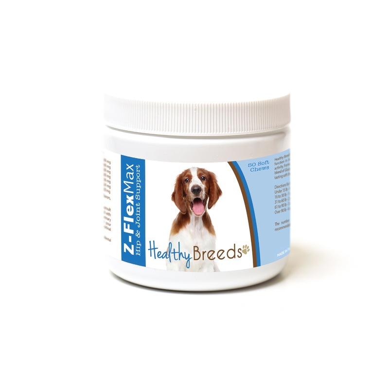 Welsh Springer Spaniel Z-Flex Max Hip and Joint Soft Chews 50 Count