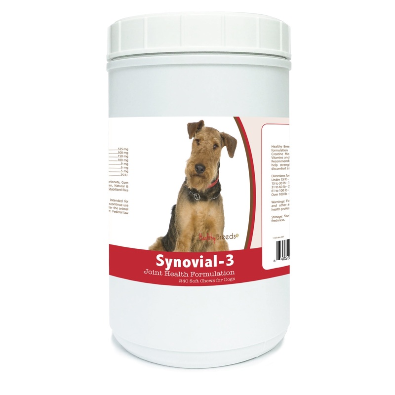 Airedale Terrier Synovial-3 Joint Health Formulation Soft Chews 240 Count